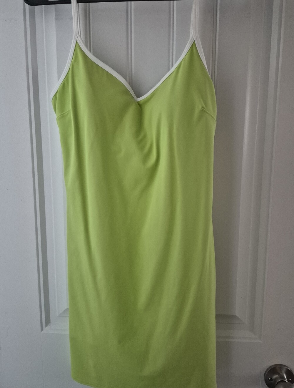 Lululemon Lime Dress with White Trim